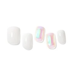 White Glass 5 White Glass -Nail Obsessed Store PO371 WhiteGlass LooseNails